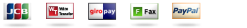 To pay via American Express, Bank/Wire Transfer, PayPal, Diners Club click here