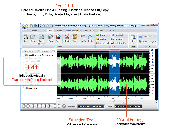 Edit Audio File