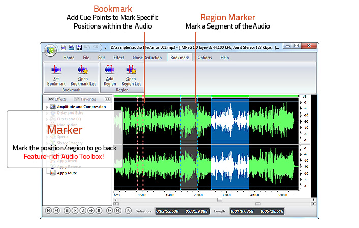 Bookmark and Region Manager