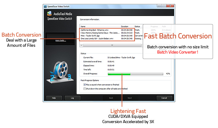 Super High Conversion Speed