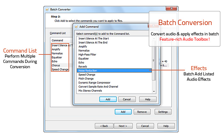 Deal with Audio Files in One Batch