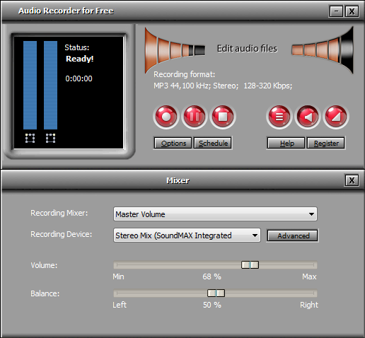 Audio Recorder for Free screen shot