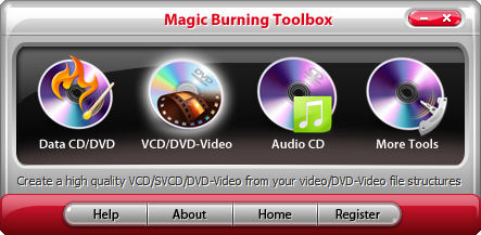 A combination of CD DVD creation and backup tools as well as ISO maker & burner.